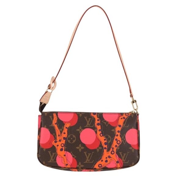 LOUIS VUITTON Monogram La Mage Pochette Accessoires Red M41604 LV Auth 126224SM - Picture 1 of 14